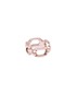 Tiffany X Lock Ring, front view
