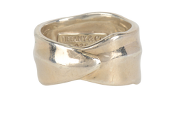 Tiffany & Co Leaf Ring, Sterling Silver 925, SZJ, DB, 2*