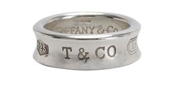 Tiffany 1837 Medium Ring, Sterling Silver, Sz5, DB, 3*