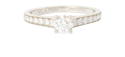 Van Cleef & Arpels Romance Solitaire Ring, front view