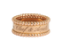Van Cleef & Arpels Perlee Band Ring, front view
