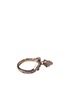 Versace Medusa Chain Ring, side view