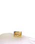 Versace Greek Statement Ring, front view