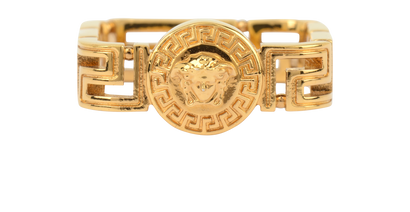 Versace Medusa Ring, front view