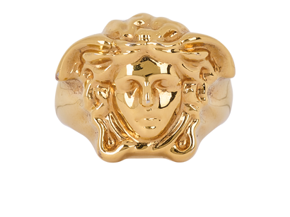 Versace Medusa Ring, front view