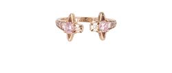 Vivienne Westwood Reina Ring, Metal, Rose Gold/Pink, 925, S, 3*