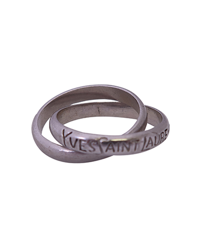 YSL Interlink Ring, front view