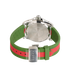Gucci Web Dive Watch, &pound;650, Jewellery, Green/Red/Silver, Stainless Steel, Other view