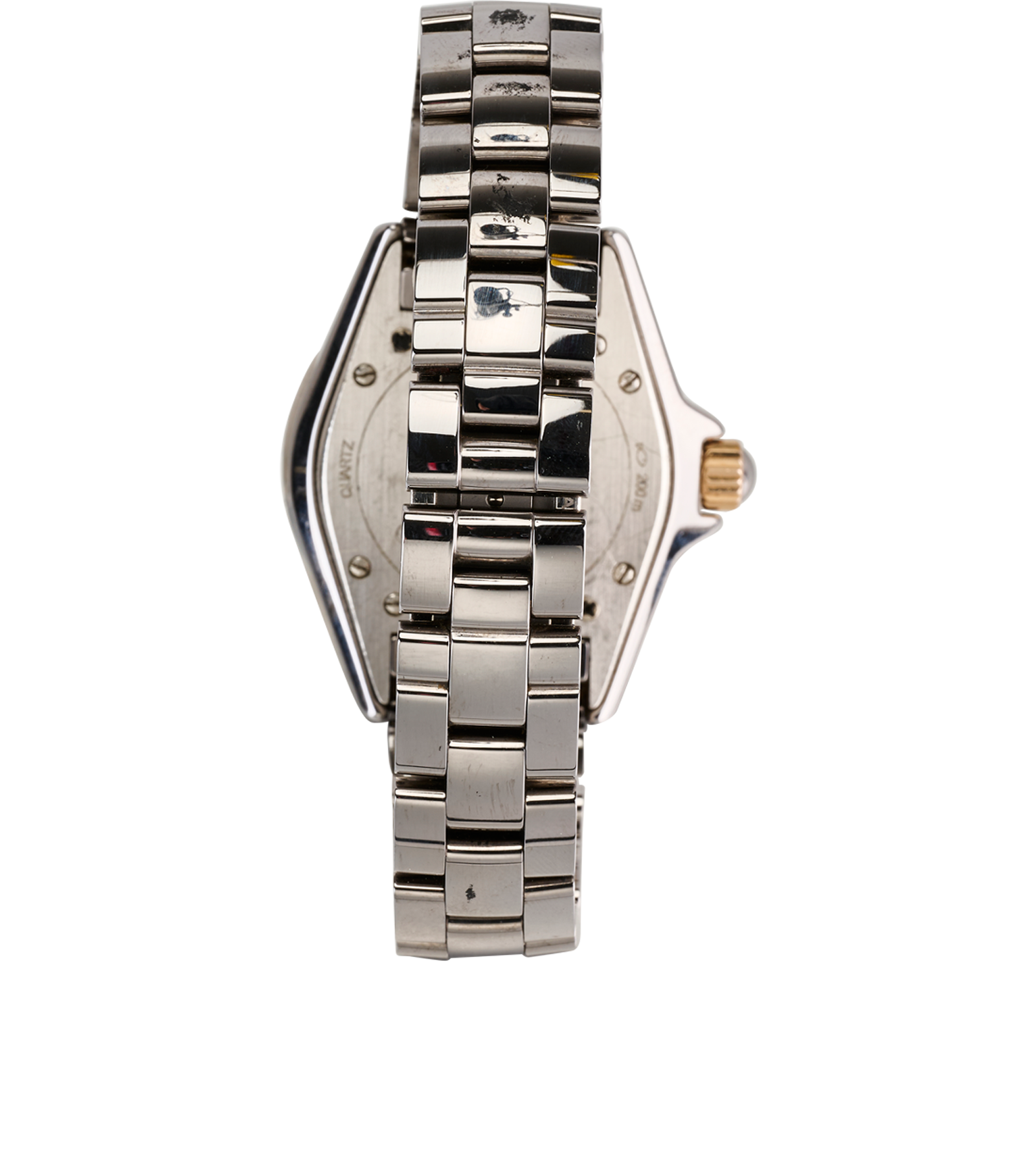 Chanel J12 Watch Two Tone, &pound;2,500, Jewellery, Gold/Grey, Enamel Coated Ceramic, Back view