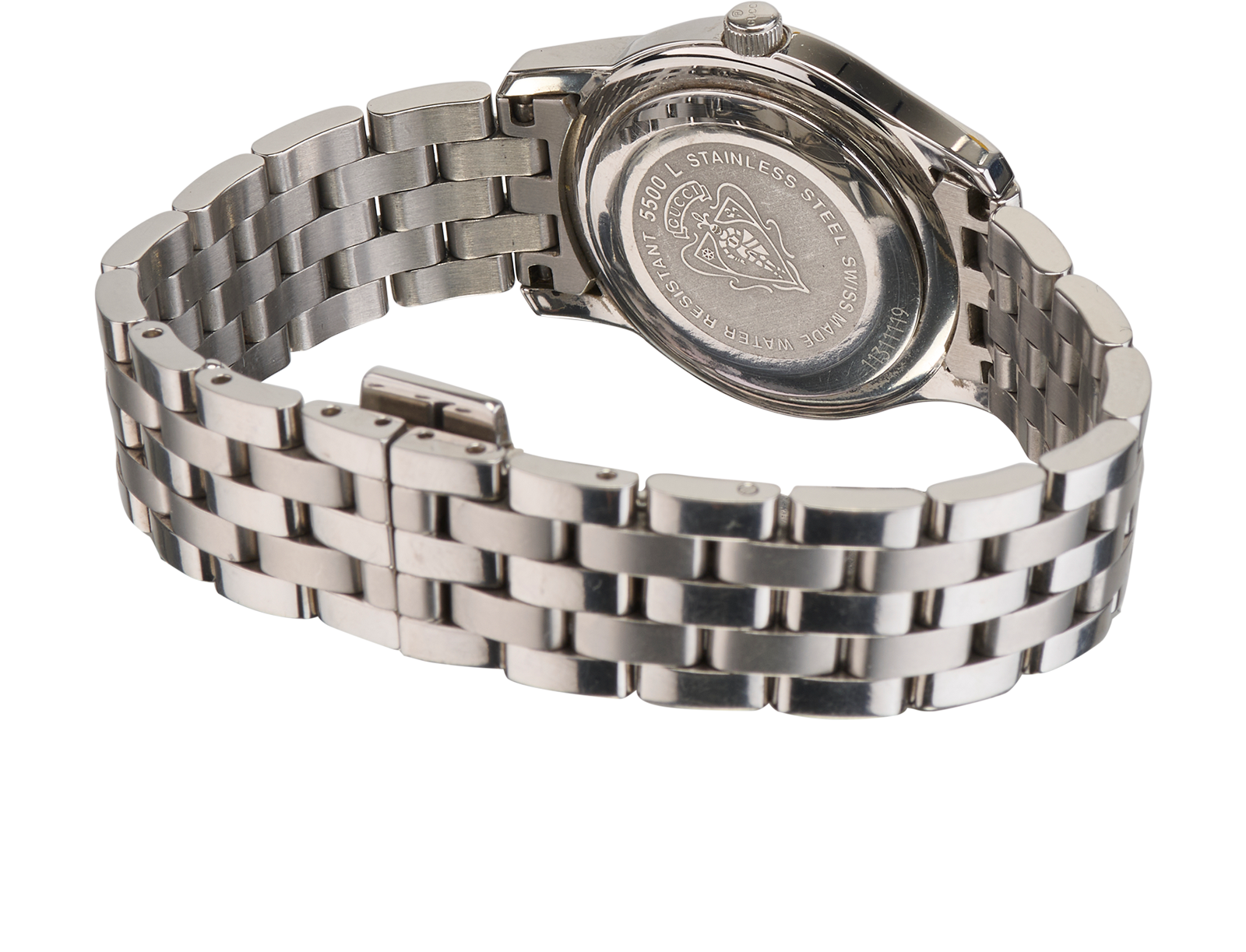 Gucci 5500L Watch, &pound;350, Jewellery, Silver, Stainless Steel, Other view