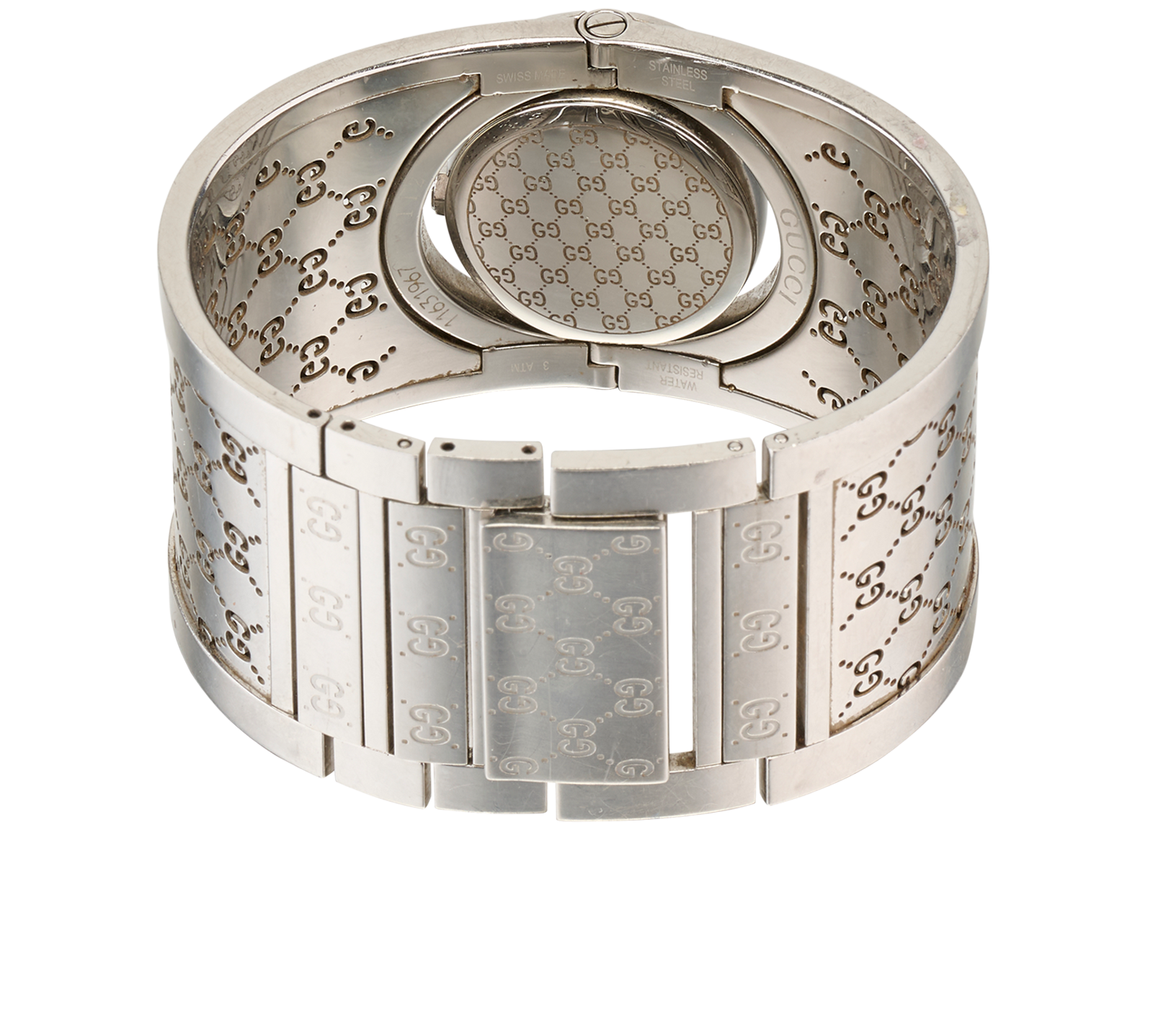 Gucci Twirl Watch, &pound;220, Jewellery, Silver, Stainless Steel, Other view