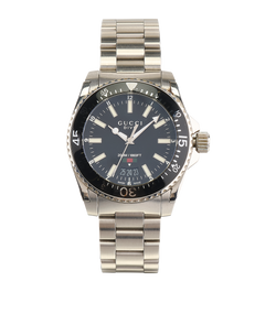 Gucci Dive Watch, Stainless Steel, Silver, 18792774, 2*