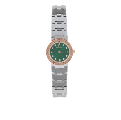 Bvlgari Bvlgari Watch, £3,200, Rose Gold/Silver, Front view