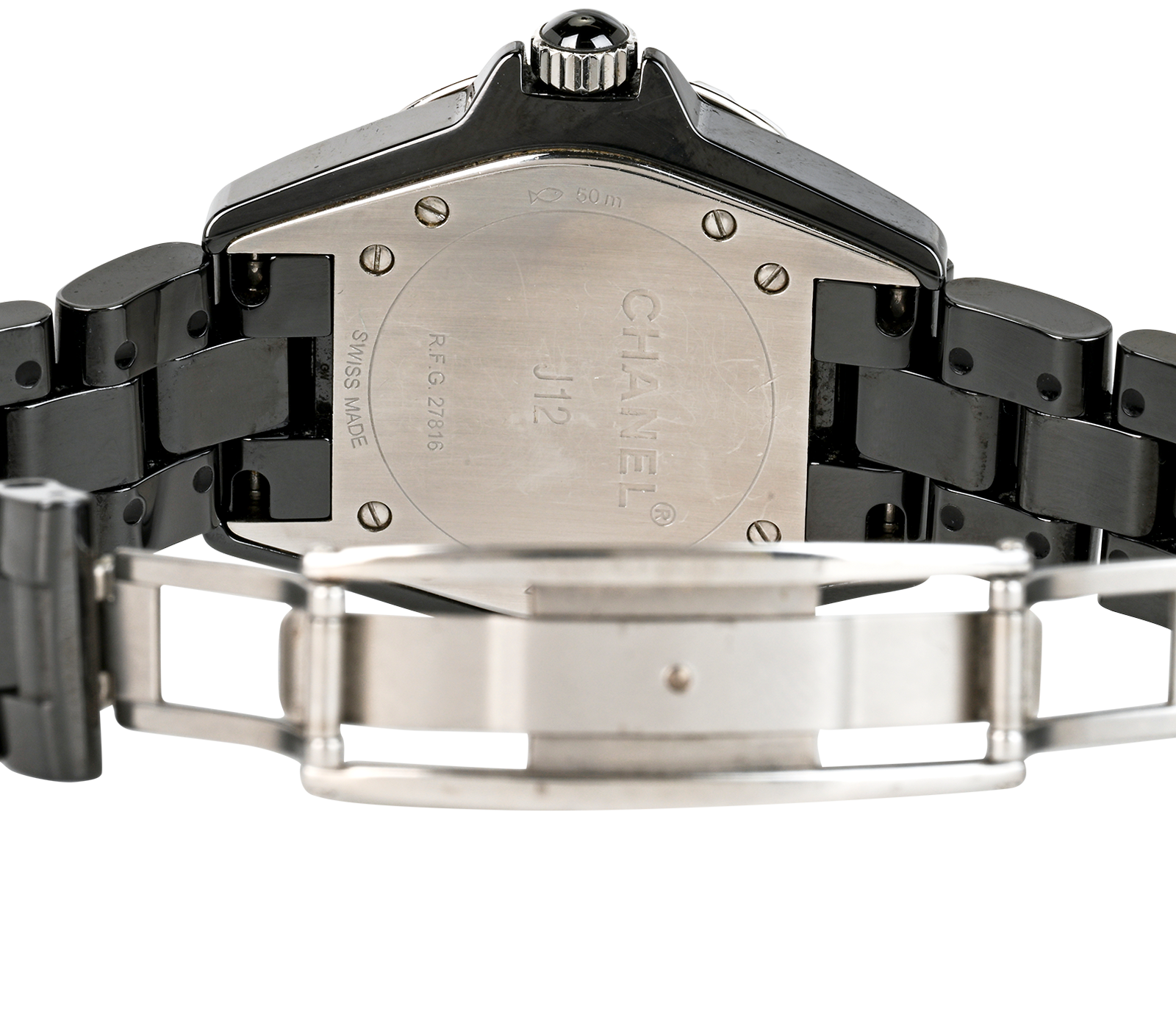 Chanel J12 Watch 29mm, &pound;5,100, Jewellery, Black, Enamel Coated Ceramic, Other view