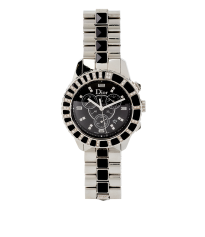 Christian Dior 39mm CD113112-V Christal Watch, &pound;595, Jewellery, Silver, Stainless Steel, Front view