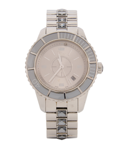 Christian Dior Christal Watch 33MM,Stainless Steel,Silvr,CD3116,B/Cert,2*