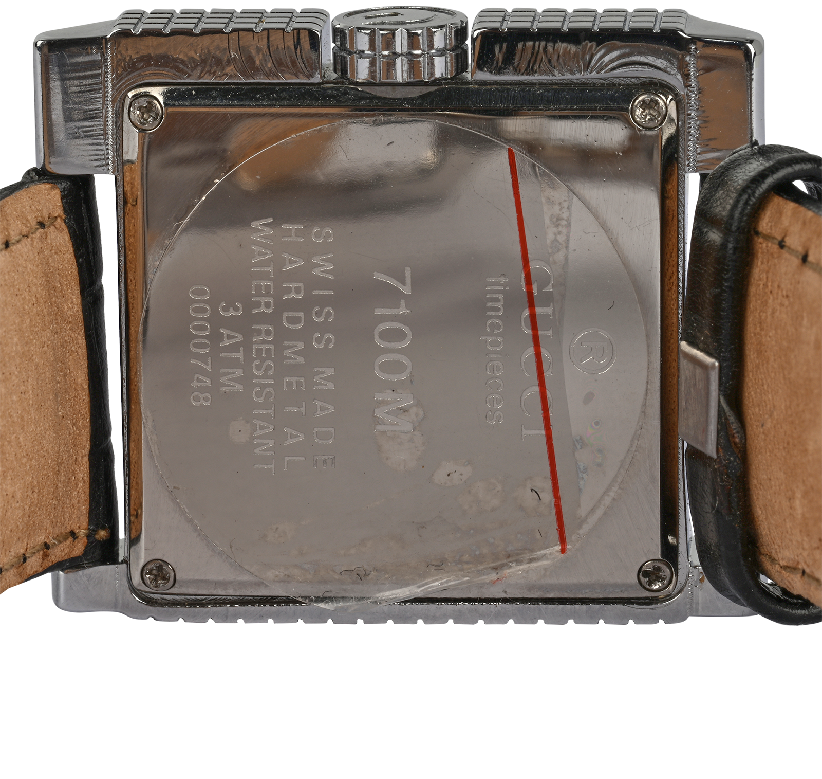 Gucci 7100M Watch, &pound;320, Black, Other view