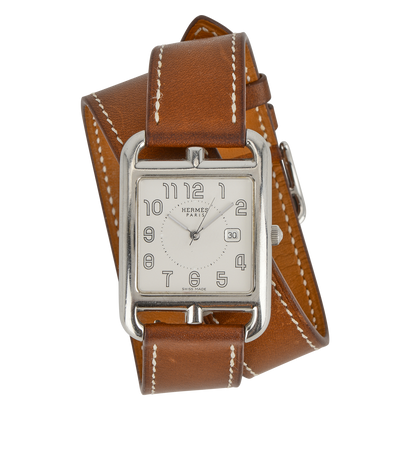 Hermes Cape Cod Watch, &pound;1,600, Brown, Front view