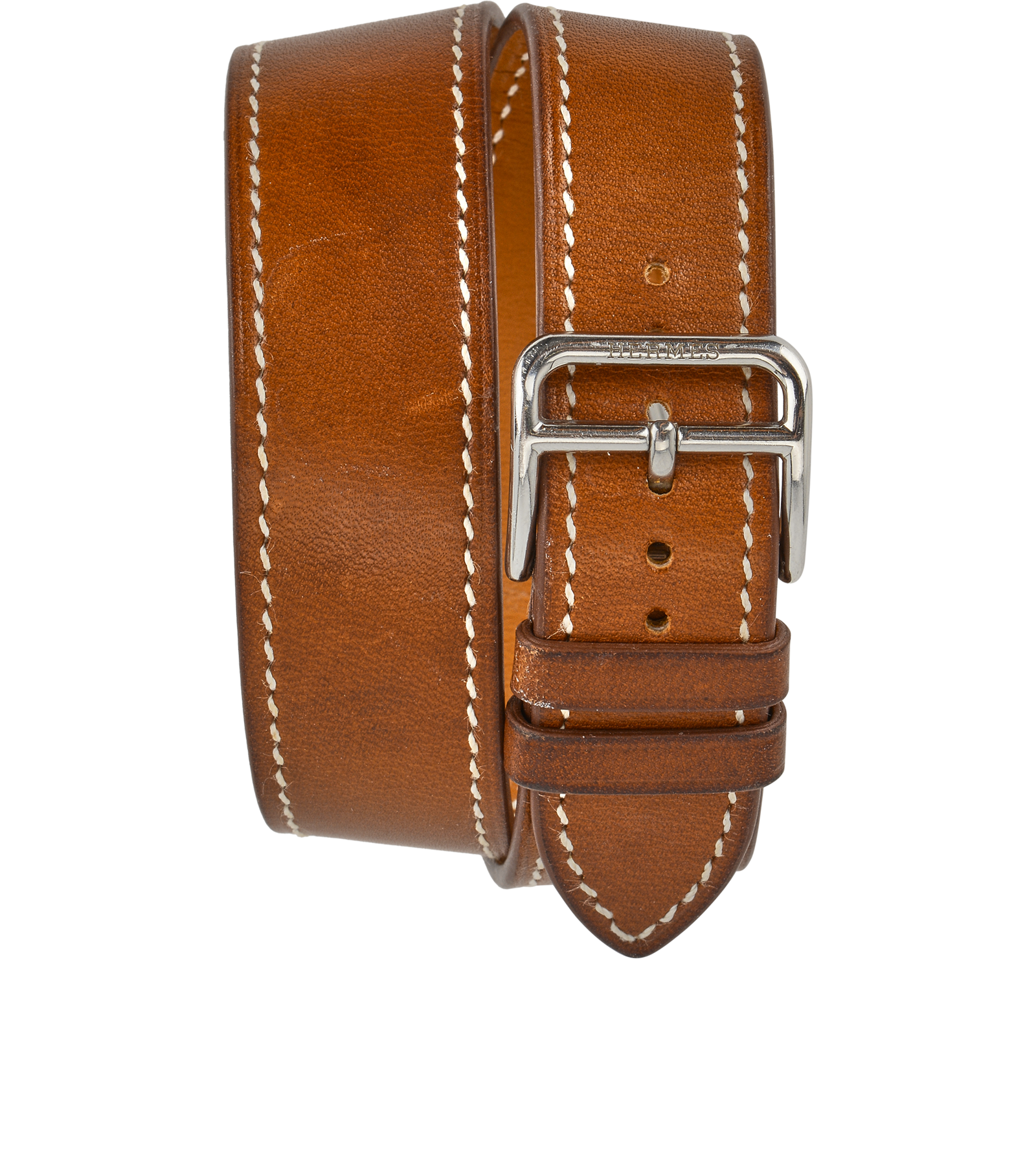 Hermes Cape Cod Watch, &pound;1,600, Brown, Back view