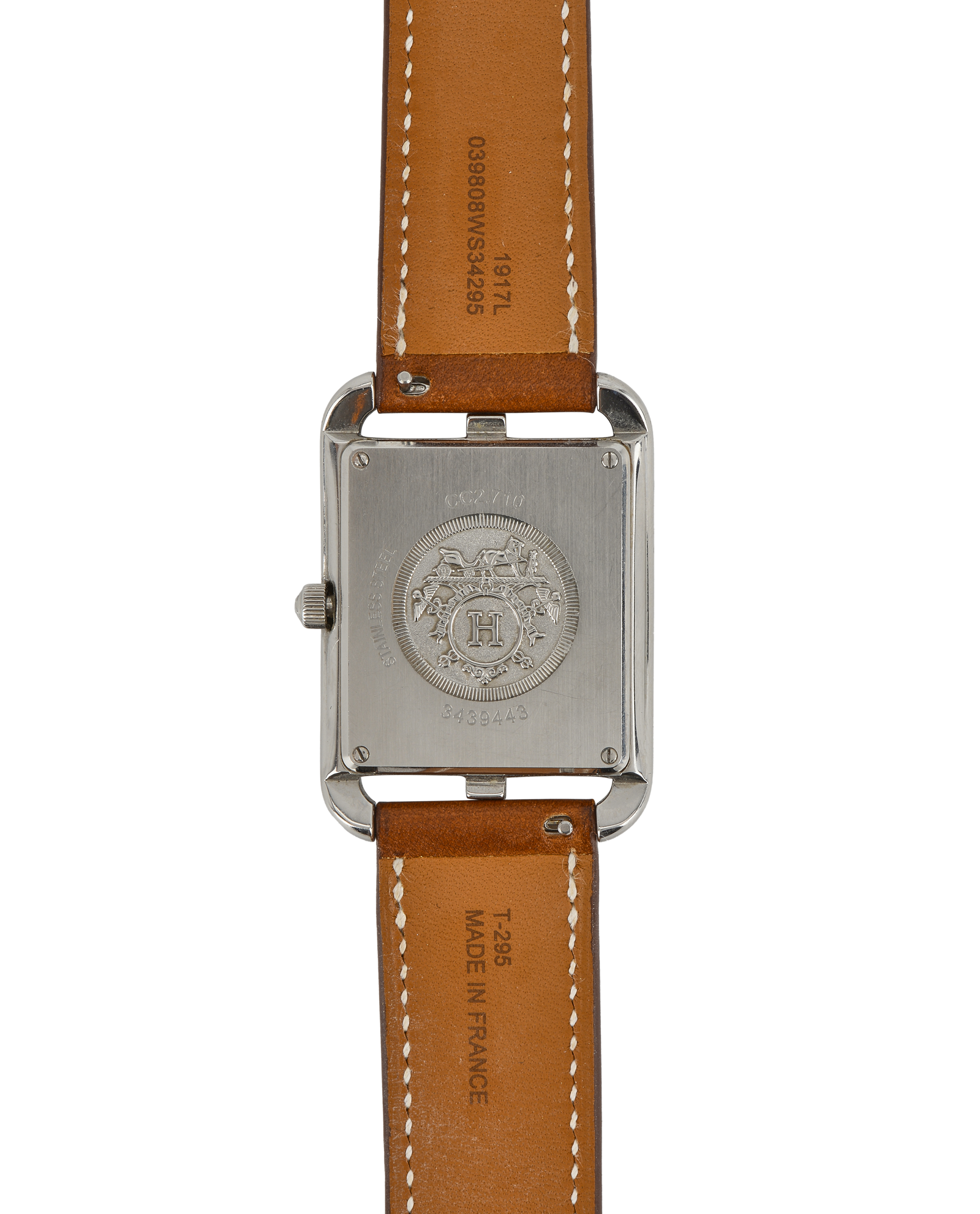 Hermes Cape Cod Watch, &pound;1,600, Brown, Other view