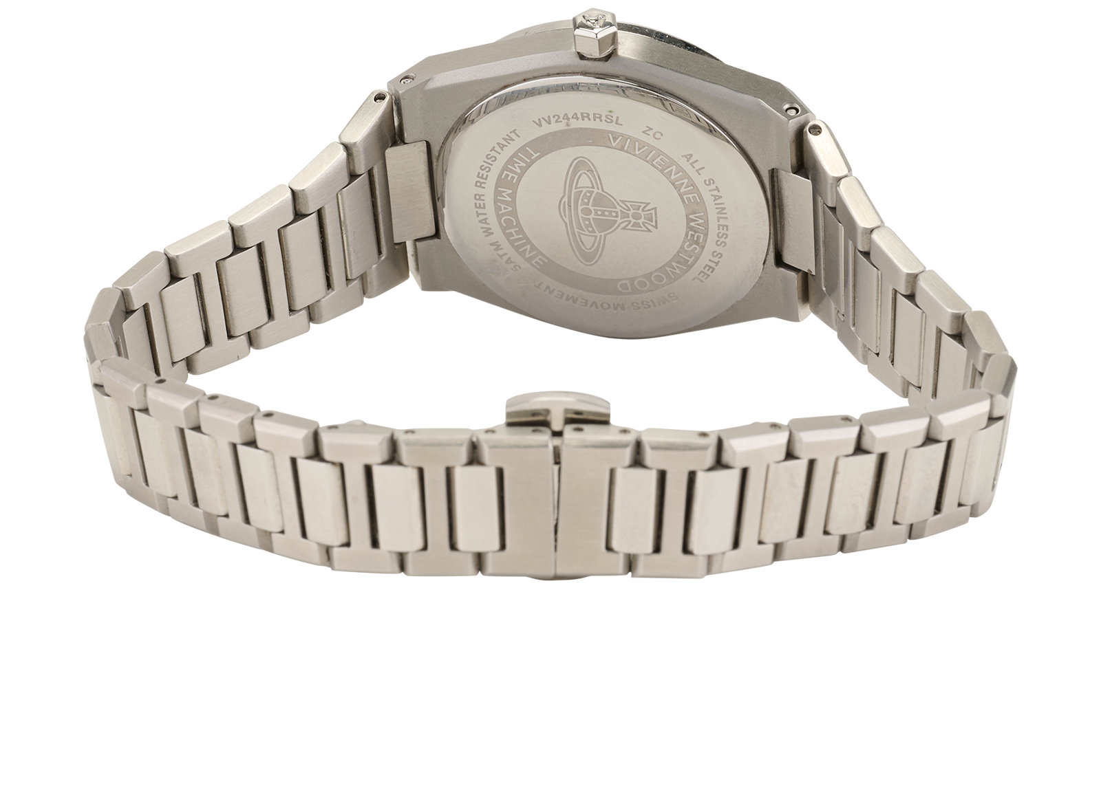 Vivienne Westwood Charterhouse 34mm Watch, &pound;110, Jewellery, Pink, Stainless Steel, Other view