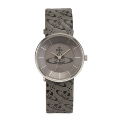 Vivienne Westwood Spirit Watch, Leather, Grey, VV020SLBK, B, 2*