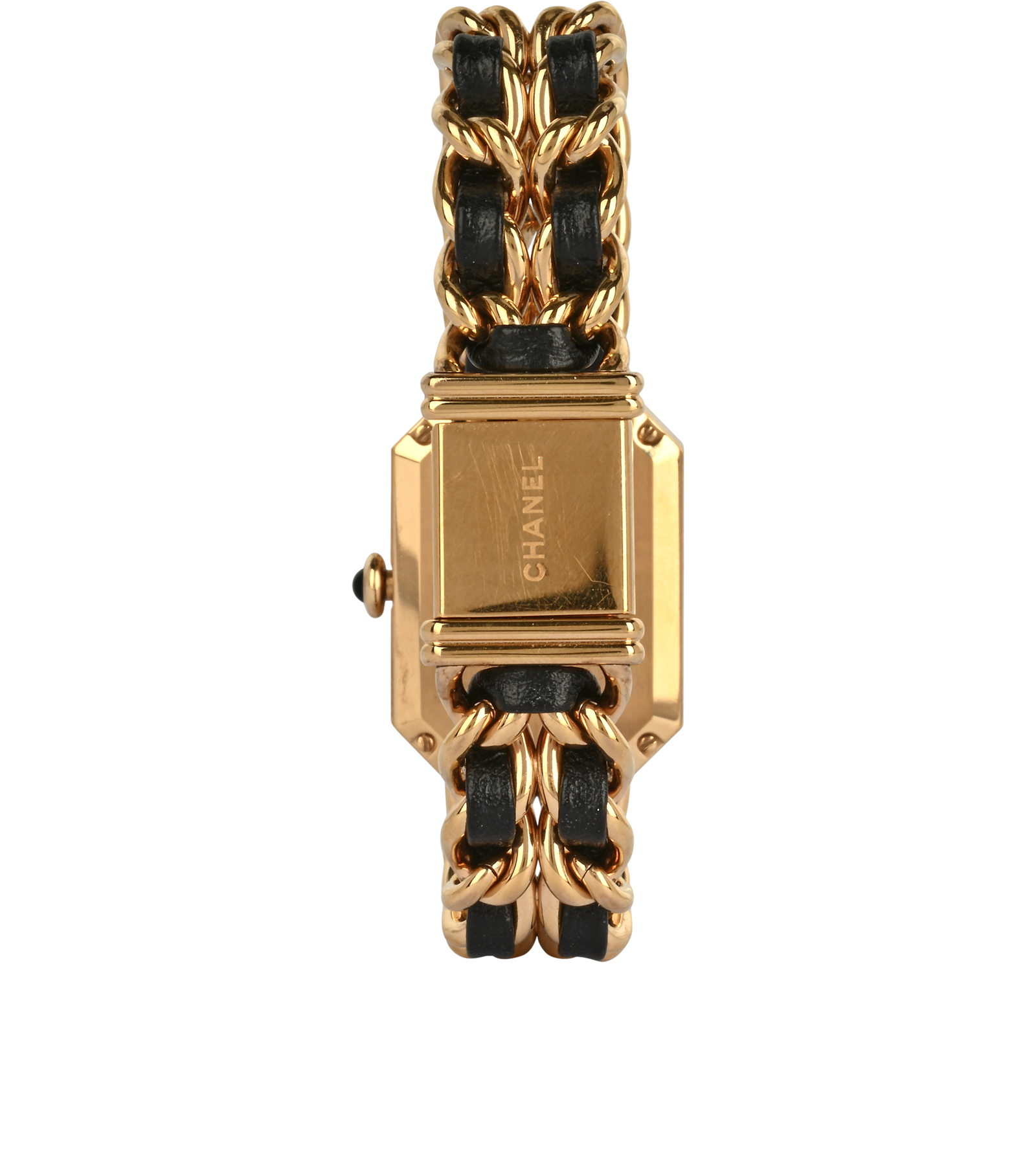 Chanel Premiere Edition Originale Watch, &pound;3,100, Gold, Stainless Steel, Back view