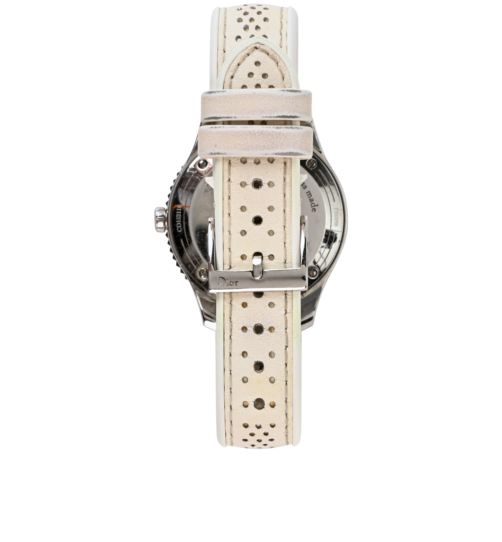 Christian Dior VIII 32mm Watch, &pound;850, White, Back view