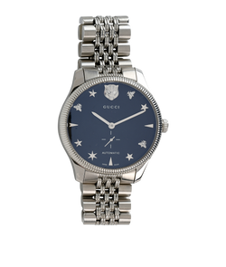 Gucci G-Timeless 40mm Watch, Stainless Steel, Silver, MIS, B, 2*