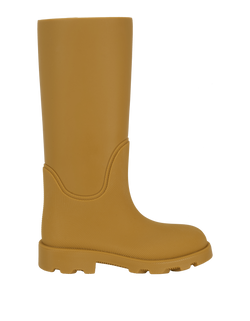 Burberry Marsh High Boots, Rubber, Yellow, UK6, DB/B, 2*