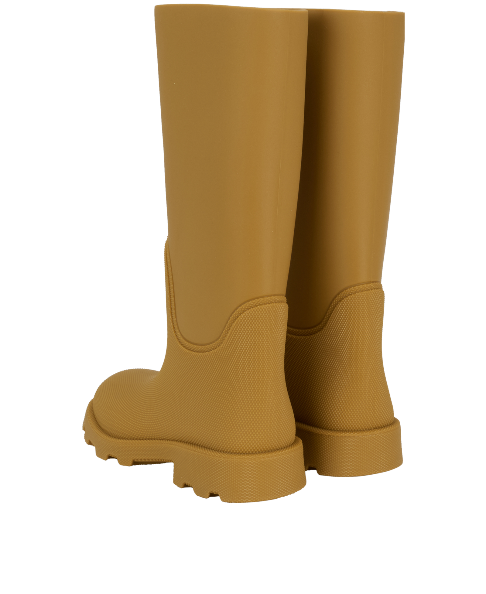Burberry Marsh High Boots, &pound;175, Shoes, Yellow, Rubber, Back view