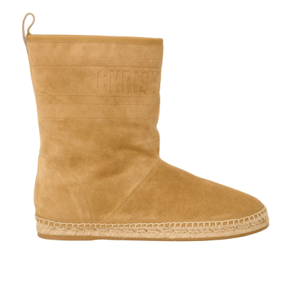 Christian Dior Granville Chez Moi Boots, &pound;350, Shoes, Tan, Suede, Front view