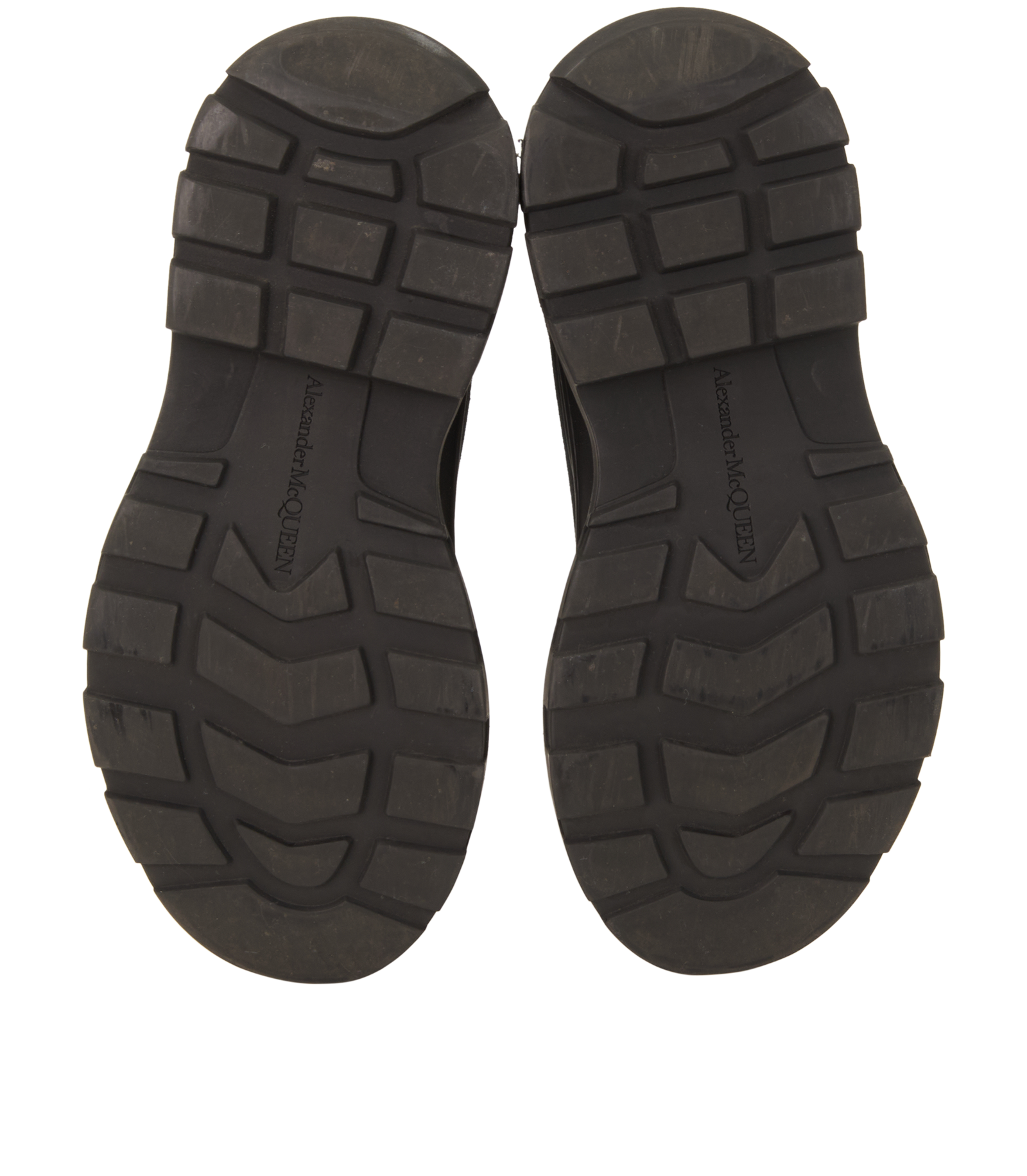 Alexander McQueen Tread Slick Boots, &pound;230, Shoes, Black, Canvas, Top view