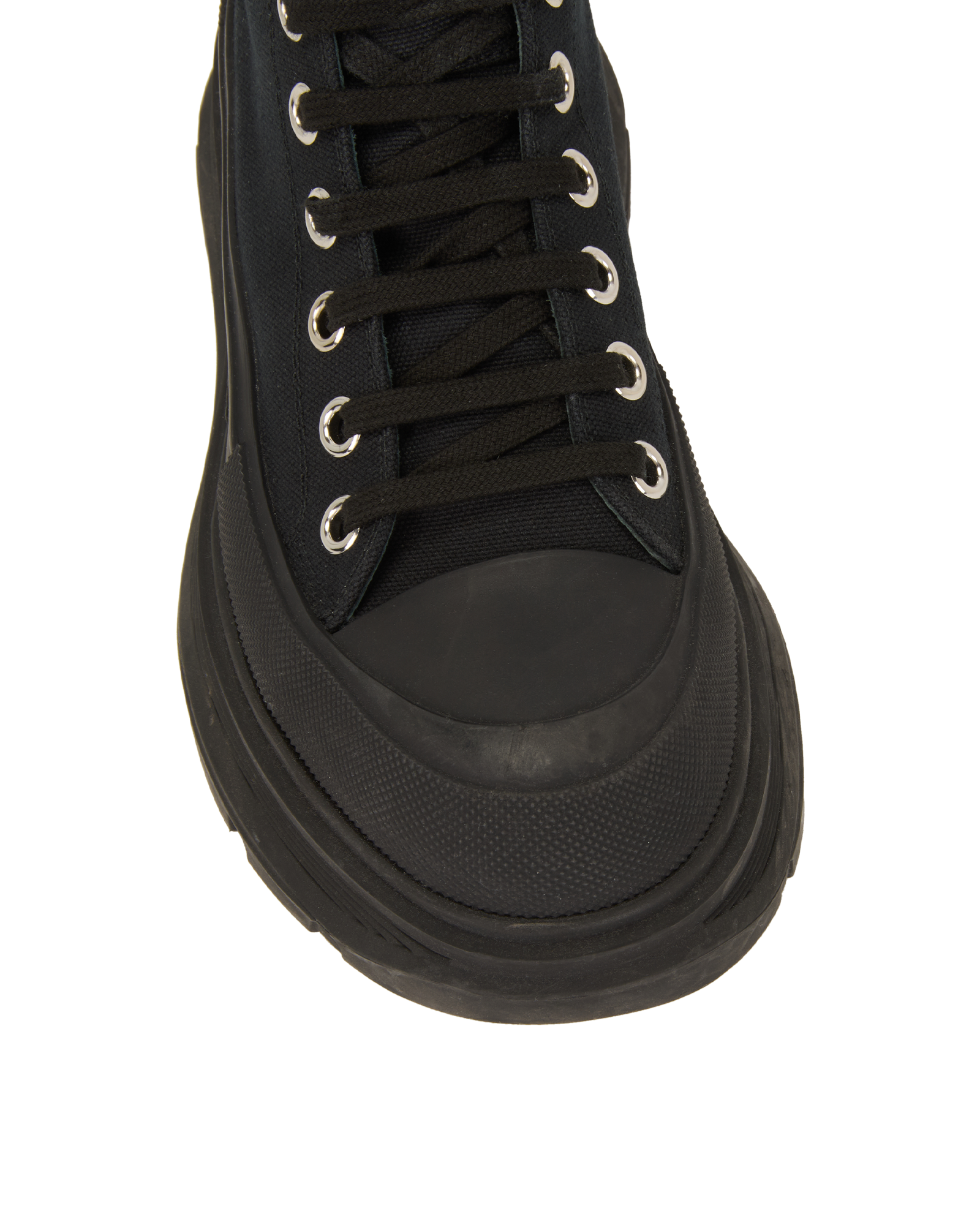 Alexander McQueen Tread Slick Boots, &pound;230, Shoes, Black, Canvas, Other view