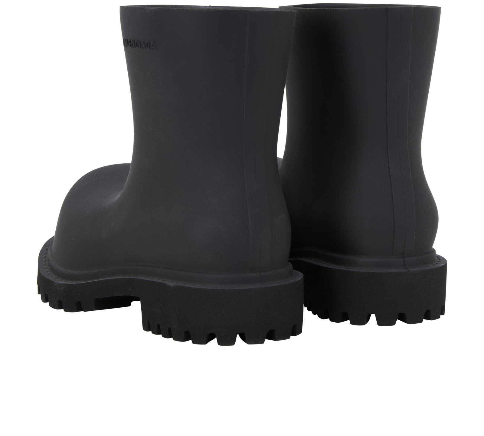 Balenciaga Steroid Boots, &pound;250, Shoes, Black, Rubber, Back view