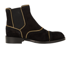 Louis Vuitton Tomboy Ankle Boots, Suede, Black, UK5.5, B, 2*