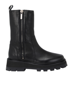 Jimmy Choo Bayu Boots, Leather, Black, UK7, B/DB, 2*