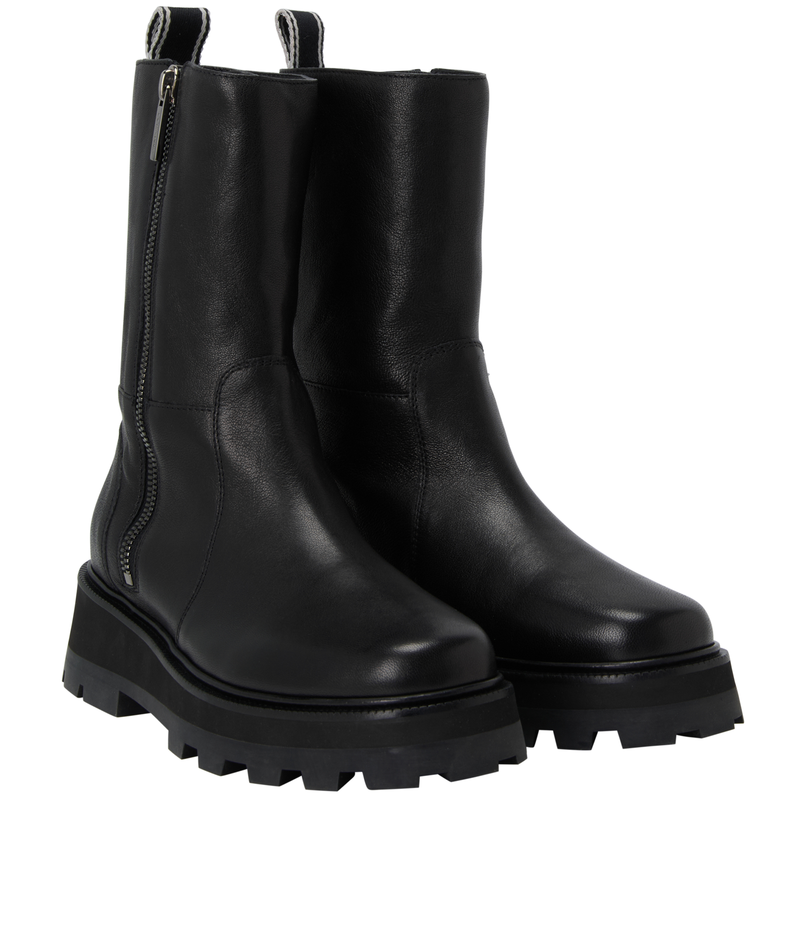 Jimmy Choo Bayu Boots, &pound;280, Shoes, Black, Leather, Side view