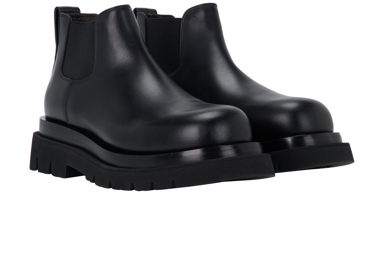 Bottega Veneta Chelsea Boots, &pound;250, Shoes, Black, Leather, Side view
