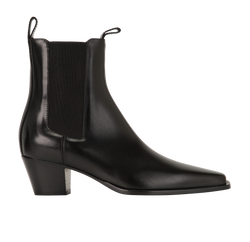 Toteme City Boots, Leather, Black, UK4, DB/B, 2*