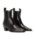 Toteme City Boots, &pound;330, Shoes, Black, Leather, Side view