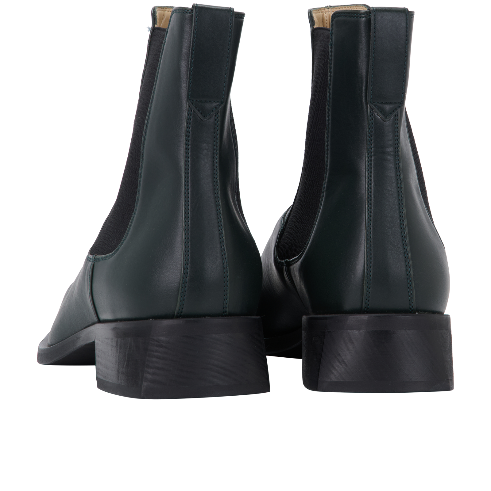 Stella McCartney Ankle Boots, &pound;120, Shoes, Green, Faux Leather, Back view
