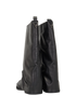 The Attico Robin Boots, &pound;295, Shoes, Black, Leather, Back view