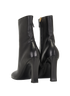 Bottega Veneta Ankle Heel Boots, &pound;375, Shoes, Black, Leather, Back view