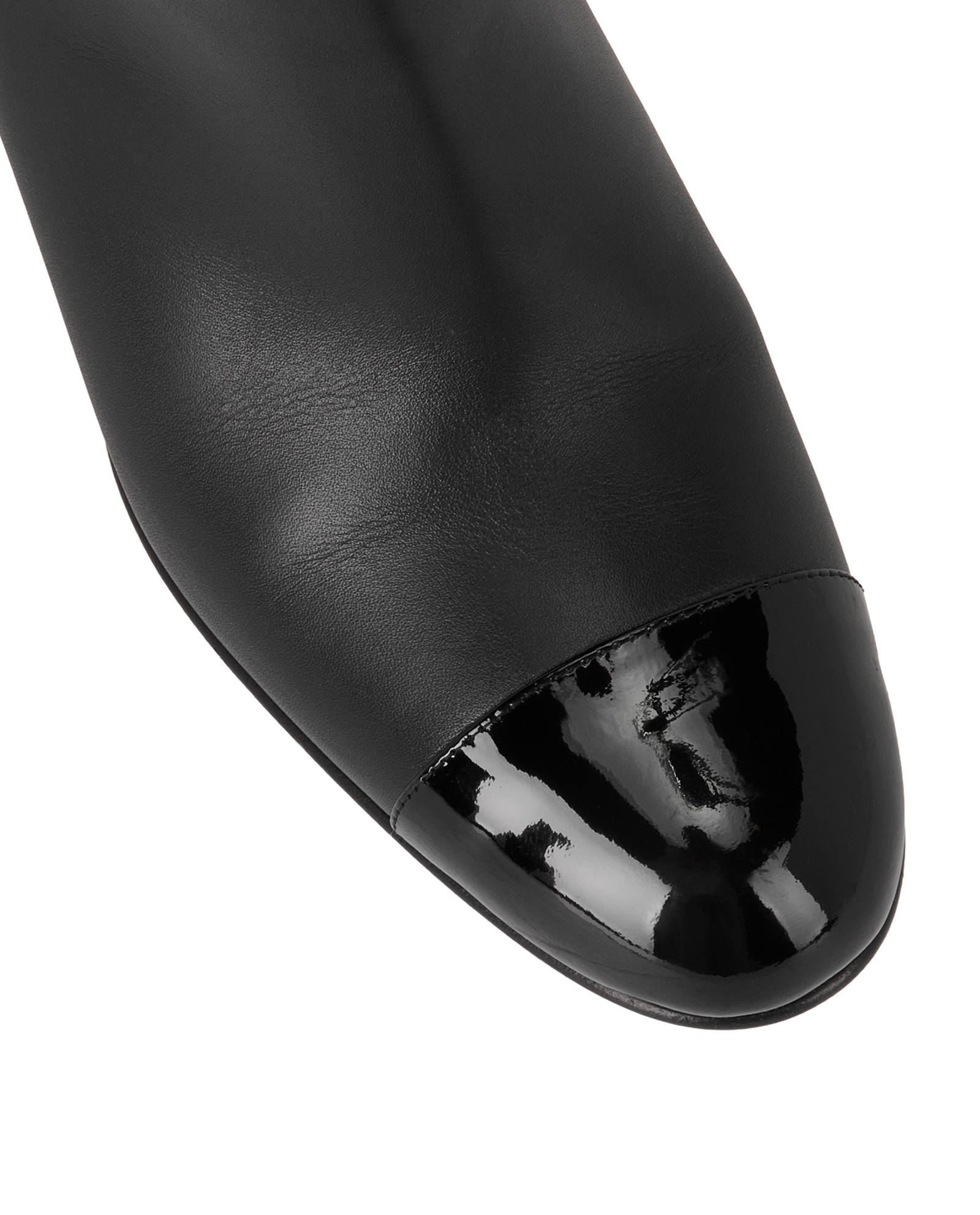 Chanel Knee Length Boots, &pound;695, Shoes, Black, Leather, Other view