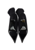 Balenciaga Knife Bootie, &pound;350, Shoes, Black, Fabric, Top view