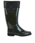 Celine Rain Boots, &pound;220, Shoes, Green, Leather/Rubber, Front view