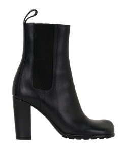 Bottega Veneta Storm Chelsea Boots, Leather, Black, UK3.5, 2*
