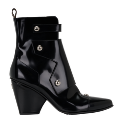 Louis Vuitton Ankle Boots, Patent, Black, UK7, 2*