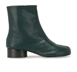 Maison Margiela, Leather, Green, UK3, DB/B, 3*